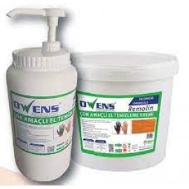 Owens Remolin Çok Amaçlı Partiküllü El Temizleme Kremi Pompalı 3 Kg.