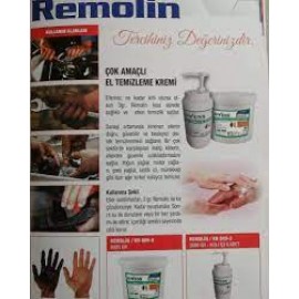 Owens Remolin Çok Amaçlı Partiküllü El Temizleme Kremi Pompalı 3 Kg.