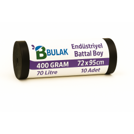 Endüstriyel Battal Boy Çöp Poşeti 72 cm x 95 cm 400 Gram