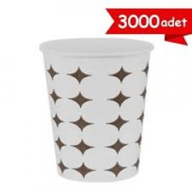 Karton Bardak 7 Oz.Sızdırmaz Akıtmaz Kokmaz Extra 3000 Adet Koli