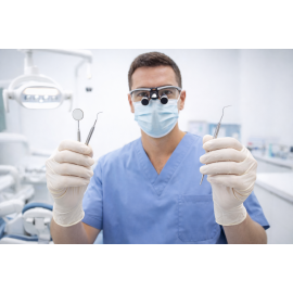 Lateks Muayene Eldiveni Pudralı (Beyaz)