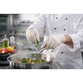 Lateks Muayene Eldiveni Pudrasız (Beyaz)