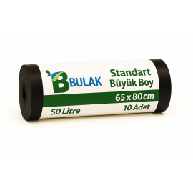 Standart Büyük Boy Çöp Poşeti 65 cm x 80 cm 